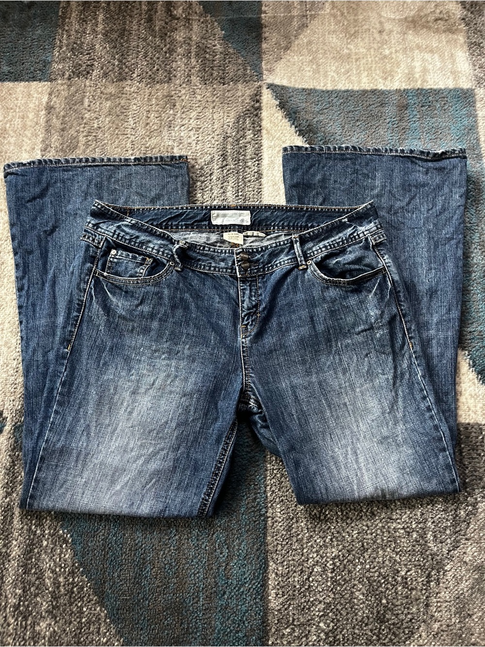 Maurices Women's Mid-Blue Boot Cut Jeans